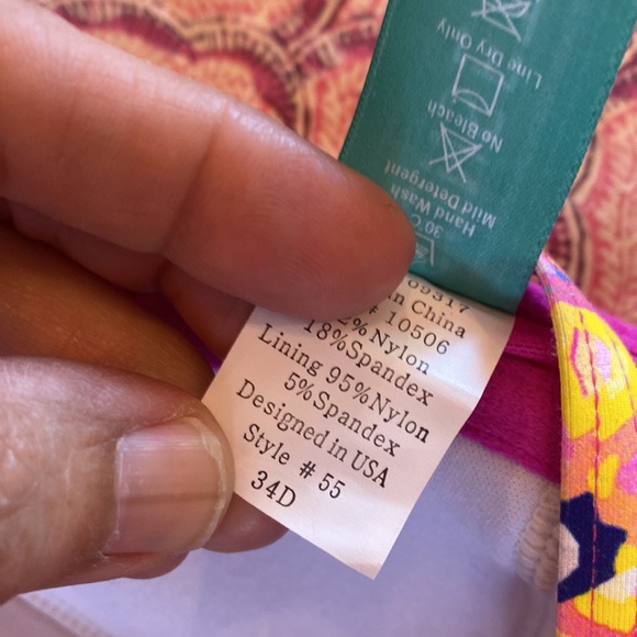 Sunsets 34 D blossom iconic twist top floral Whimsy - Picture 8 of 8